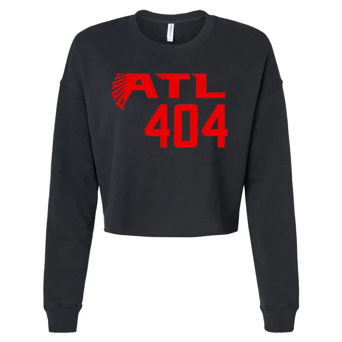 ATL 404 Anlanta Cropped Pullover Crew