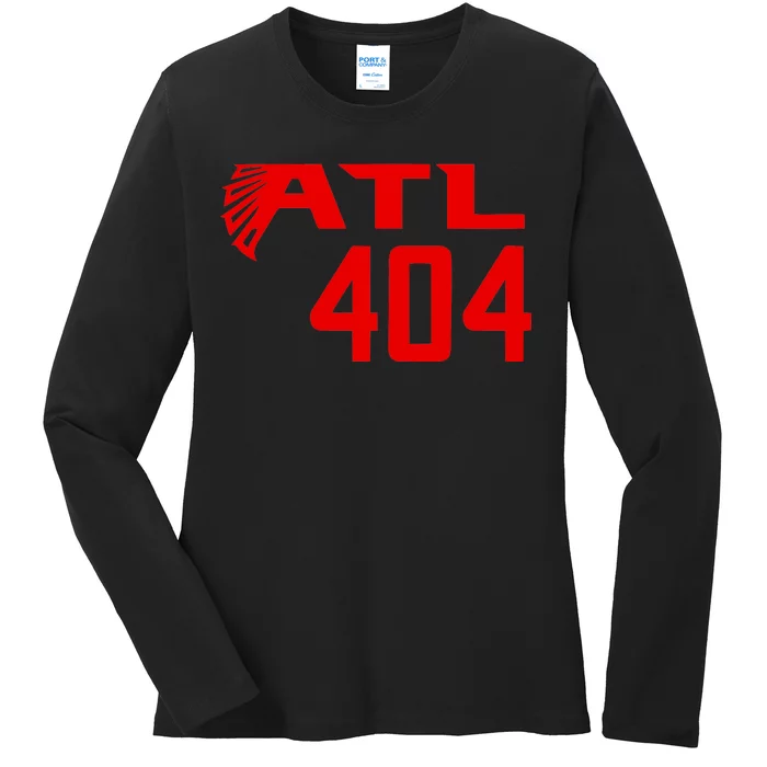 ATL 404 Anlanta Ladies Long Sleeve Shirt