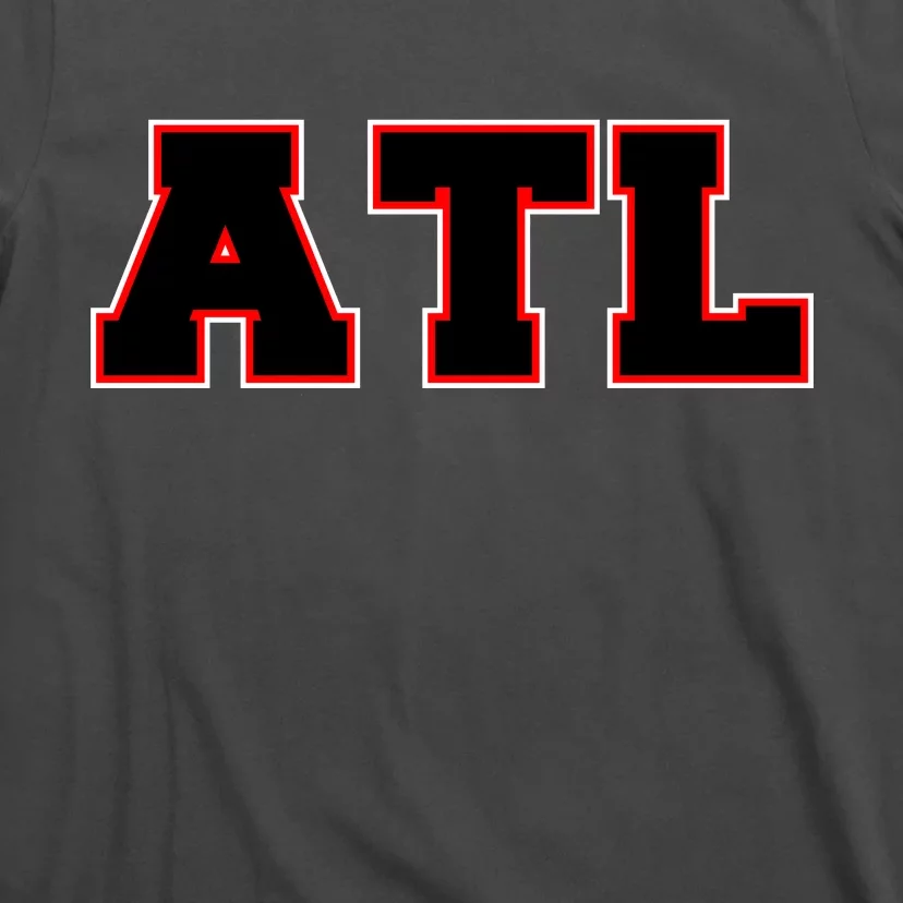 Atlanta Block Tee Atlanta Georgia Shirt ATL Tee Baseball 
