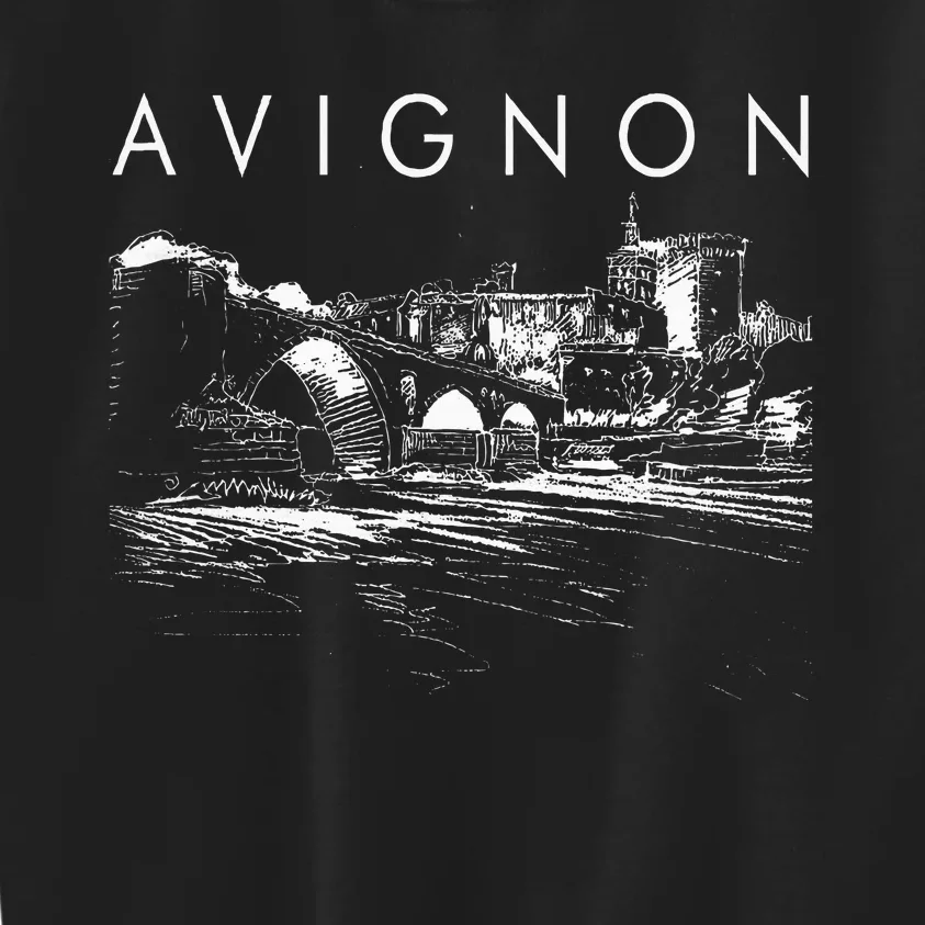 Avignon Traveling Lover Avignon City France Travel Vacation Kids Sweatshirt