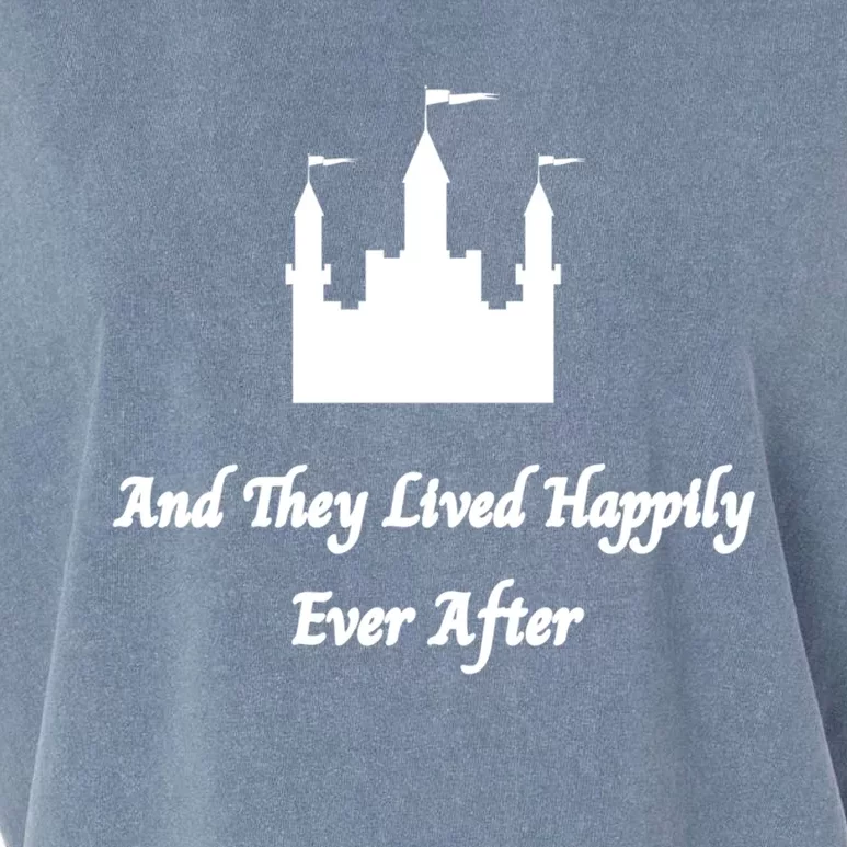 And They Lived Happily Ever After Gift Garment-Dyed Women's Muscle Tee