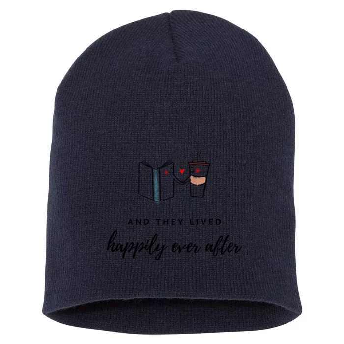 And They Lived Happily Ever After (Dark Theme Color) Gift Short Acrylic Beanie