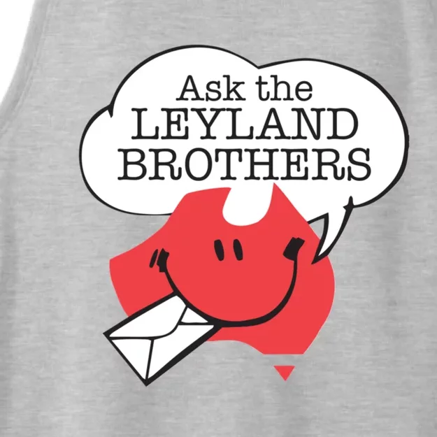 Ask The Leyland Brothers Ladies Tri-Blend Wicking Tank