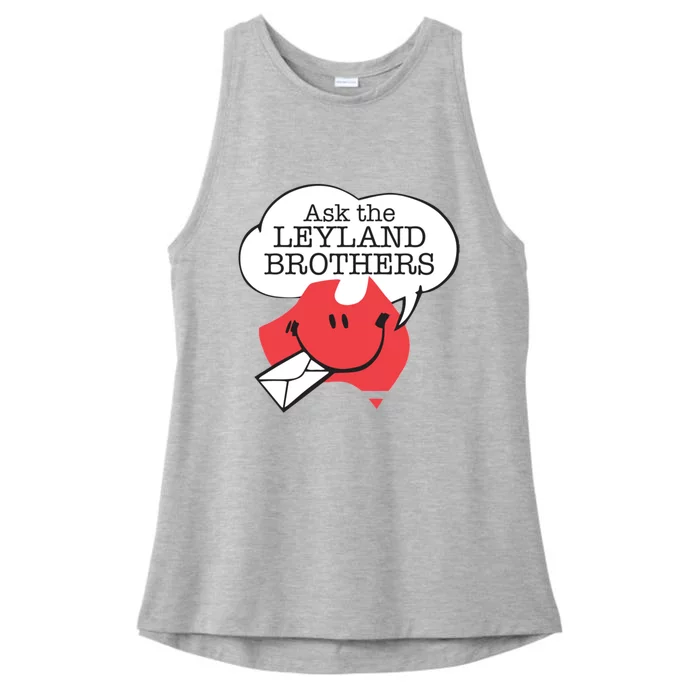 Ask The Leyland Brothers Ladies Tri-Blend Wicking Tank