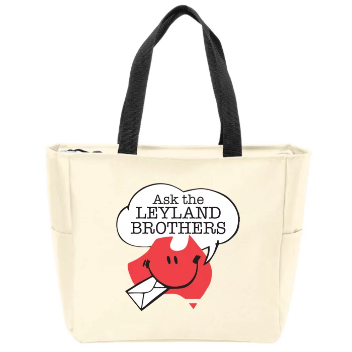 Ask The Leyland Brothers Zip Tote Bag