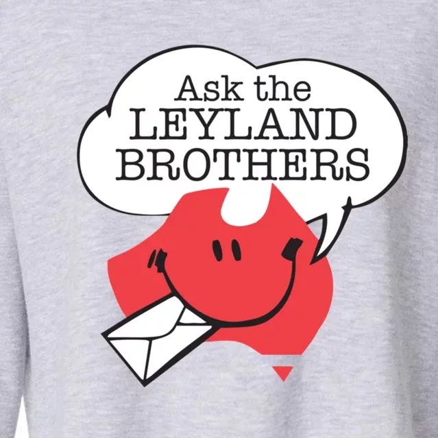 Ask The Leyland Brothers Cropped Pullover Crew