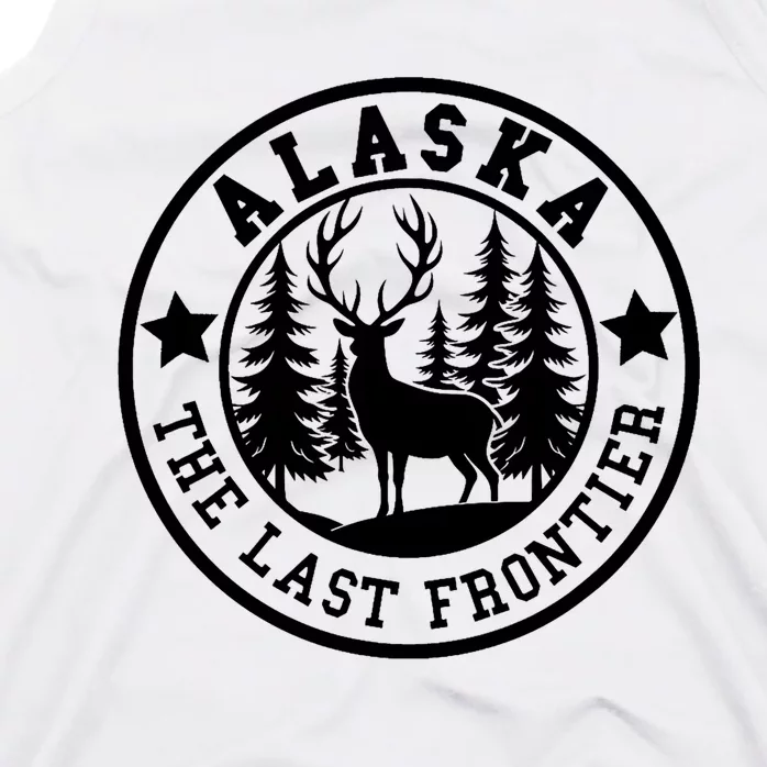 Alaska The Last Frontier Outdoors Throwback Design Classic Style Tank Top