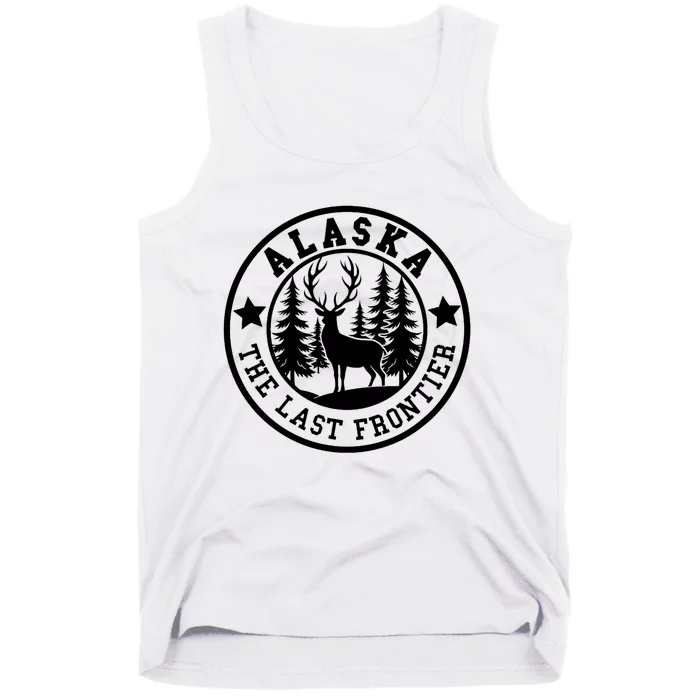 Alaska The Last Frontier Outdoors Throwback Design Classic Style Tank Top