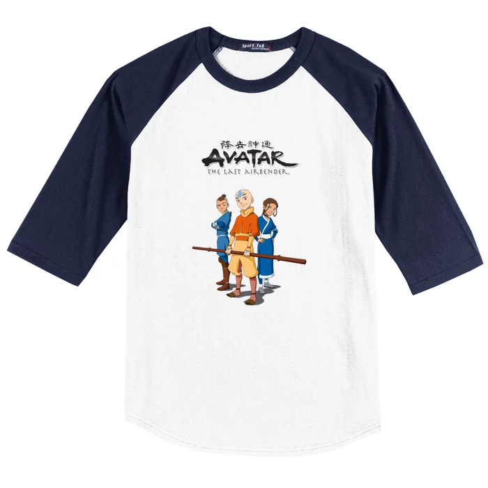 Avatar The Last Airbender Baseball Sleeve Shirt