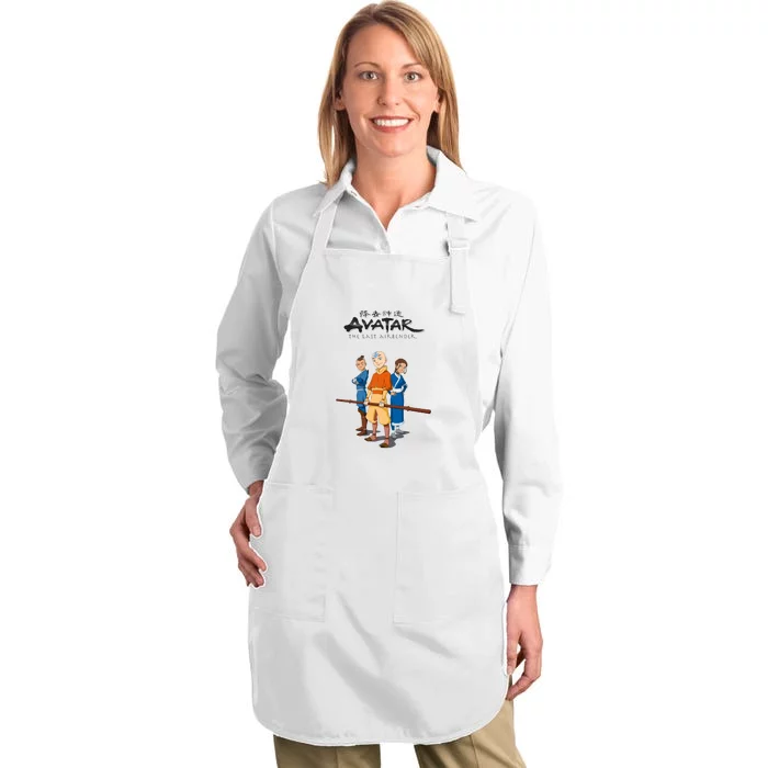 Avatar The Last Airbender Full-Length Apron With Pocket