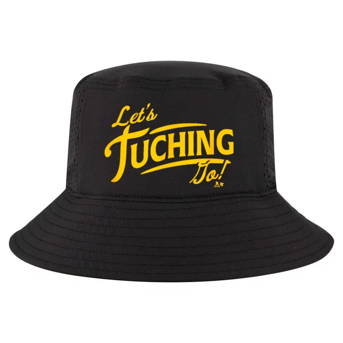 Alex Tuch LetS Tuching Go Buffalo Hockey Cool Comfort Performance Bucket Hat