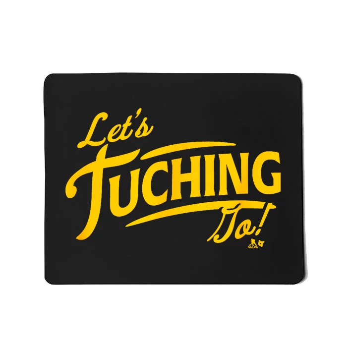 Alex Tuch LetS Tuching Go Buffalo Hockey Mousepad