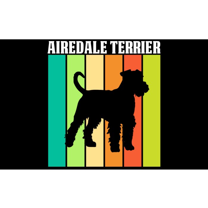 Airedale Terrier Lover Graphic Bumper Sticker