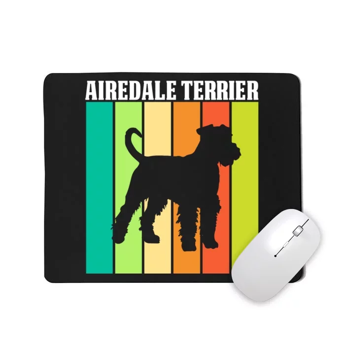 Airedale Terrier Lover Graphic Mousepad