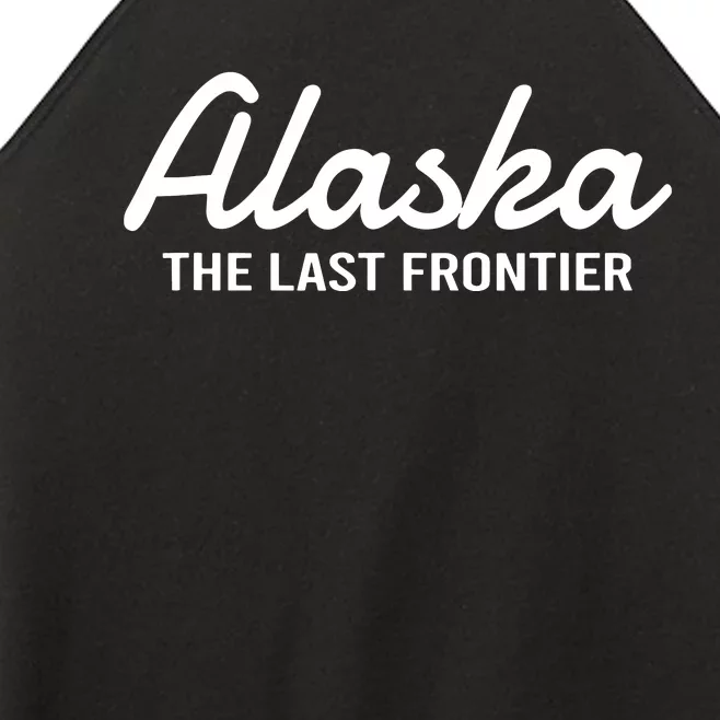 Alaska The Last Frontier Throwback Design Classic Women’s Perfect Tri Rocker Tank