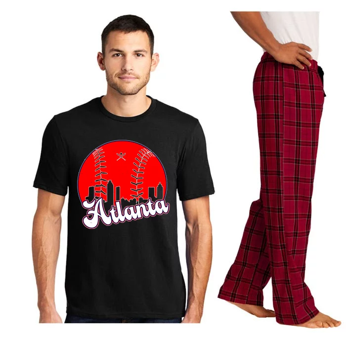 Atlanta Baseball ATL Skyline Pajama Set