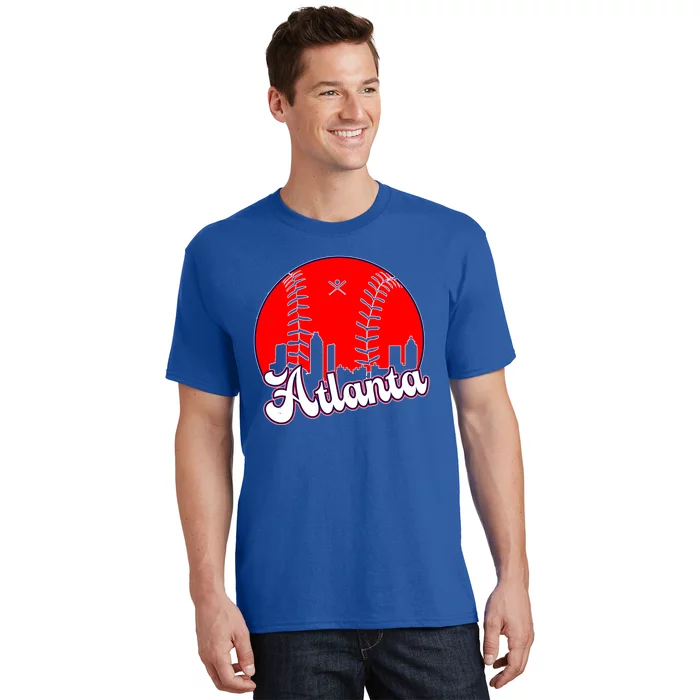 Atlanta Baseball ATL Skyline T-Shirt