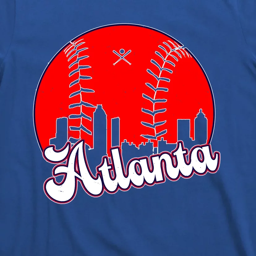 Atlanta Baseball ATL Skyline T-Shirt