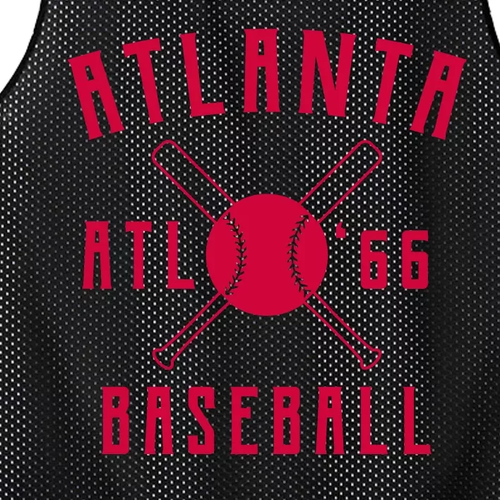 Atlanta Baseball Team Mesh Reversible Basketball Jersey Tank