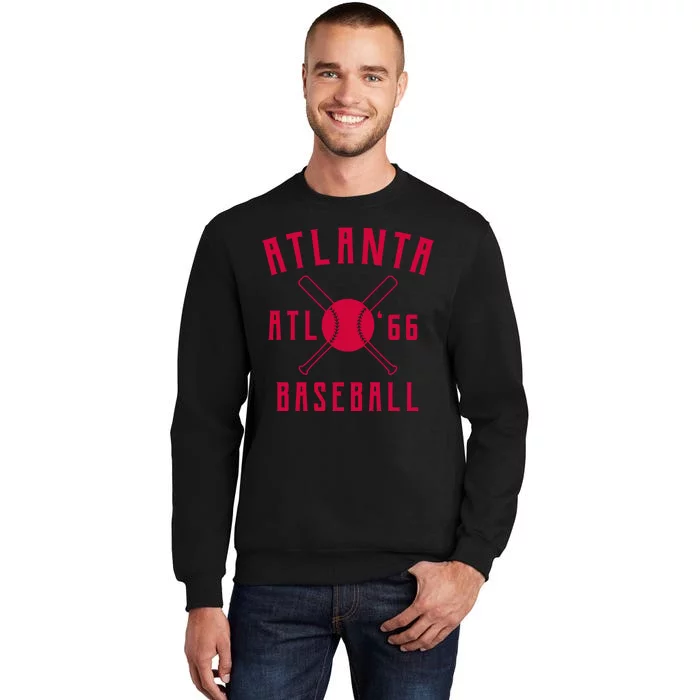 Atlanta Baseball Team Tall Sweatshirt