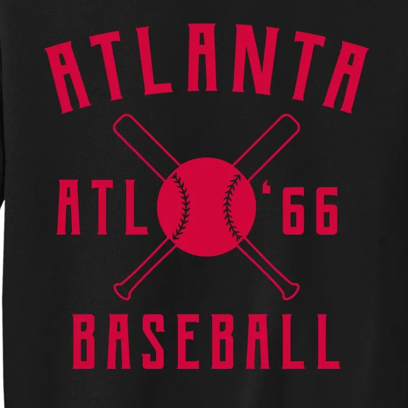 Atlanta Baseball Team Tall Sweatshirt