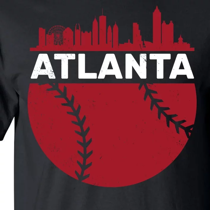 Atlanta Fan Baseball City Tall T-Shirt