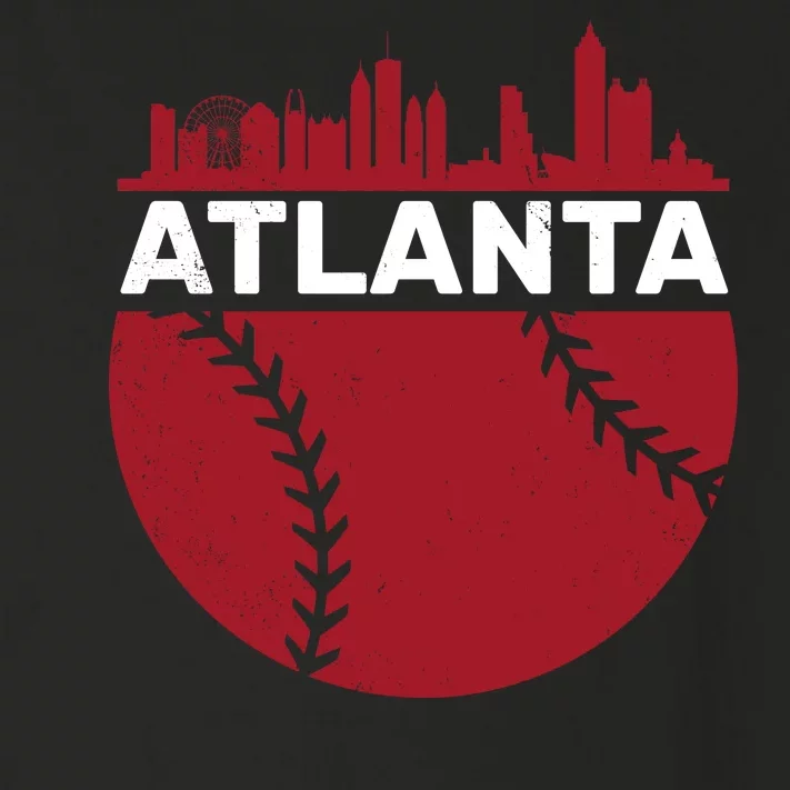 Atlanta Fan Baseball City Toddler Long Sleeve Shirt