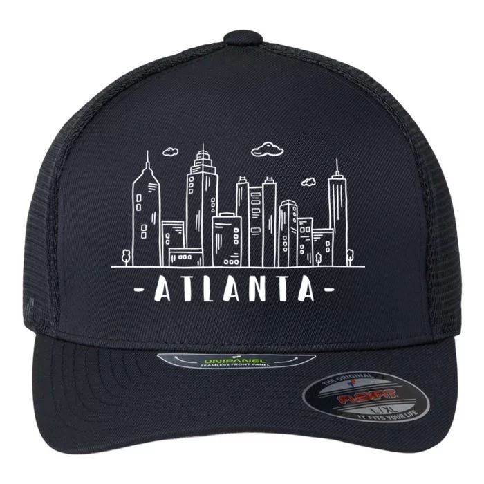 Atlanta Skyline Flexfit Unipanel Trucker Cap