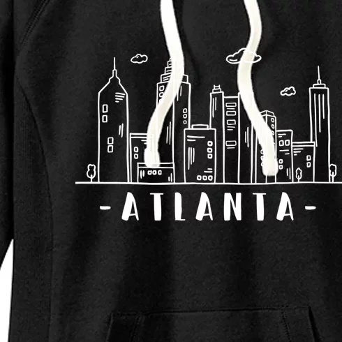 Atlanta Skyline Women's Fleece Hoodie