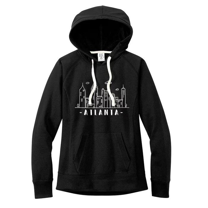 Atlanta Skyline Women's Fleece Hoodie