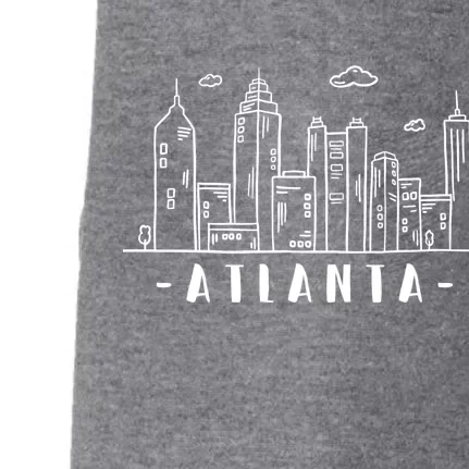 Atlanta Skyline Doggie 3-End Fleece Hoodie