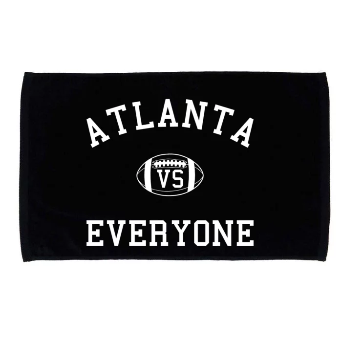 Atlanta Vs Everyone Football Sports Fans Microfiber Hand Towel