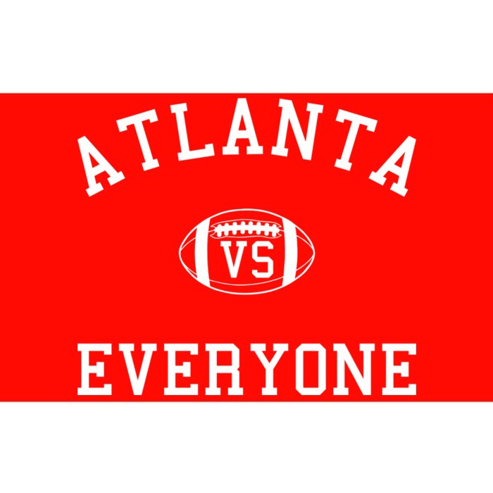 Atlanta Vs Everyone Football Sports Fans Bumper Sticker