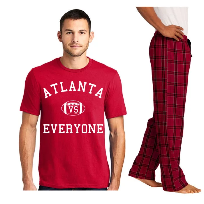 Atlanta Vs Everyone Football Sports Fans Pajama Set