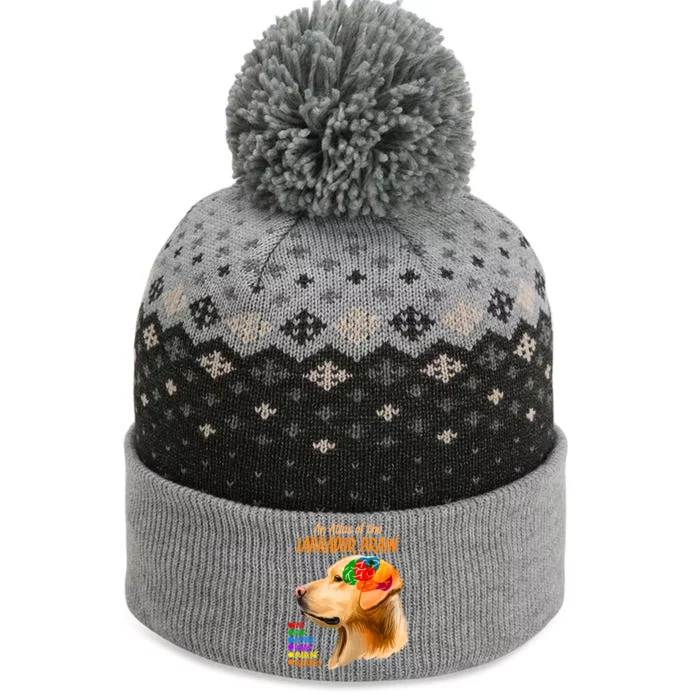 Atlas of The Labrador Retriever Brain The Baniff Cuffed Pom Beanie