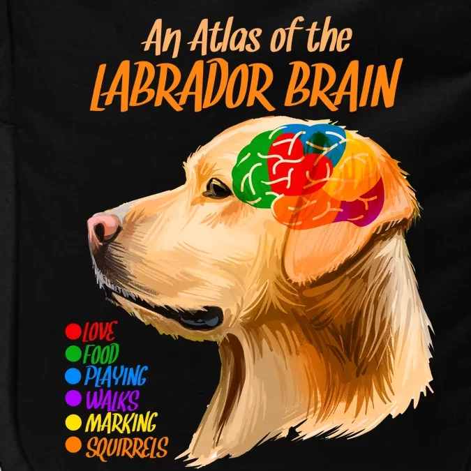 Atlas of The Labrador Retriever Brain Impact Tech Backpack