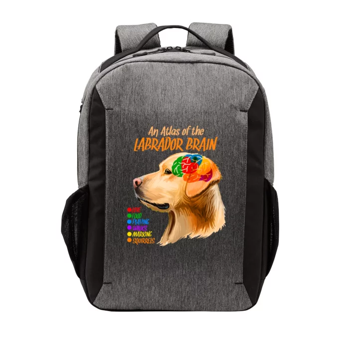 Atlas of The Labrador Retriever Brain Vector Backpack