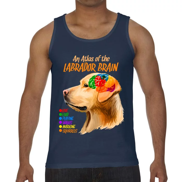 Atlas of The Labrador Retriever Brain Comfort Colors® Tank Top