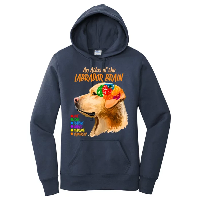 Atlas of The Labrador Retriever Brain Women's Pullover Hoodie