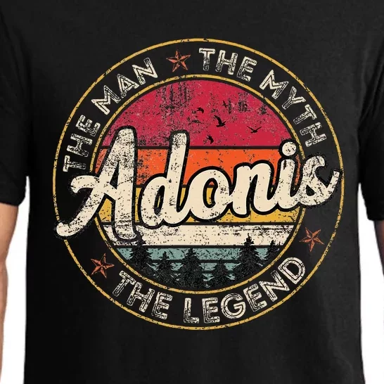 Adonis The Man The Myth The Legend Personalized Name Pajama Set