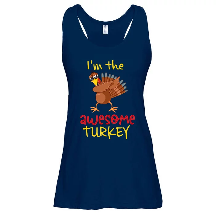 Awesome Turkey Matching Family Group Thanksgiving Party Ladies Essential Flowy Tank