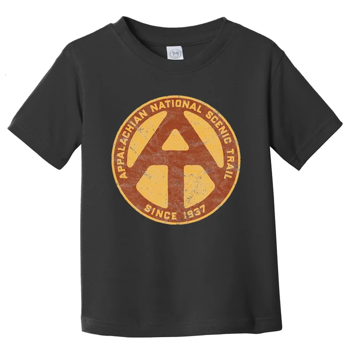 Appalachian Trail Marker Retro National Scenic Trail Toddler T-Shirt