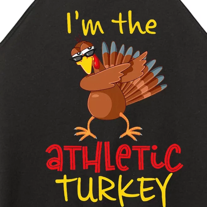 Athletic Turkey Matching Family Group Thanksgiving Party Women’s Perfect Tri Rocker Tank