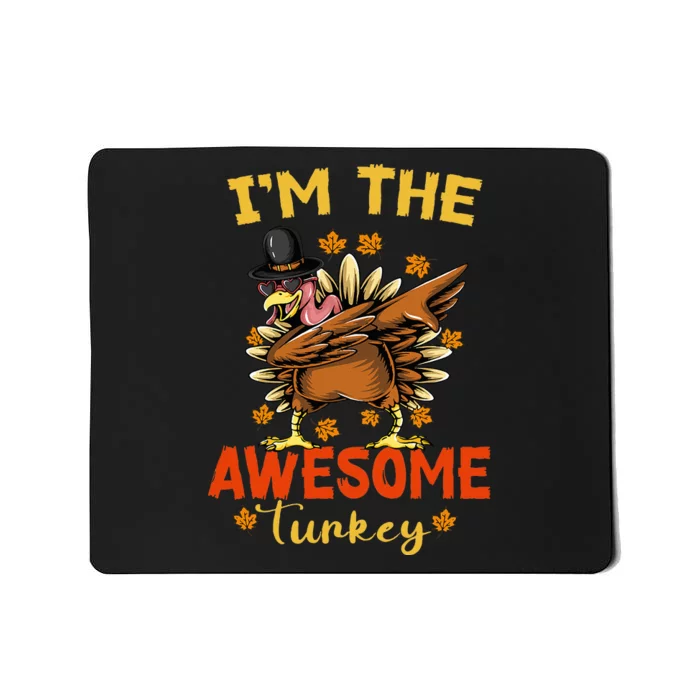 Awesome Turkey Matching Family Group Thanksgiving Party PJ Mousepad