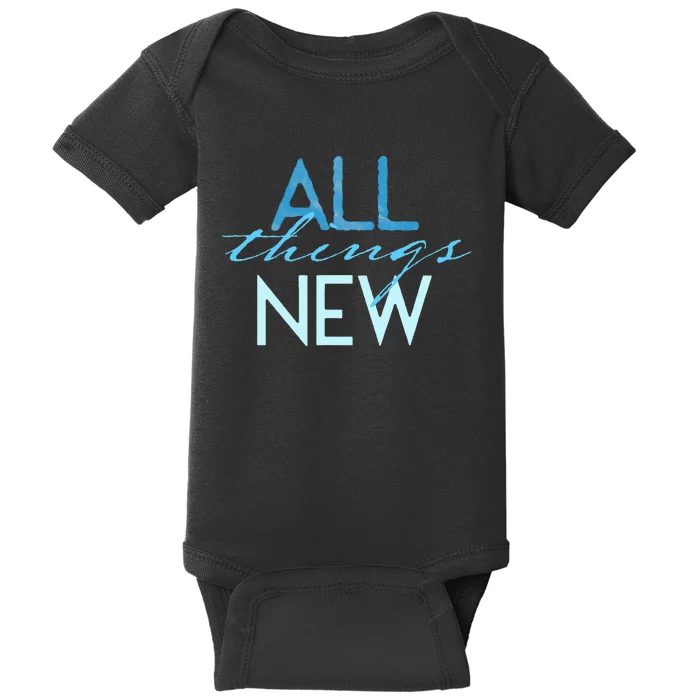 All Things New Baptism Baby Bodysuit