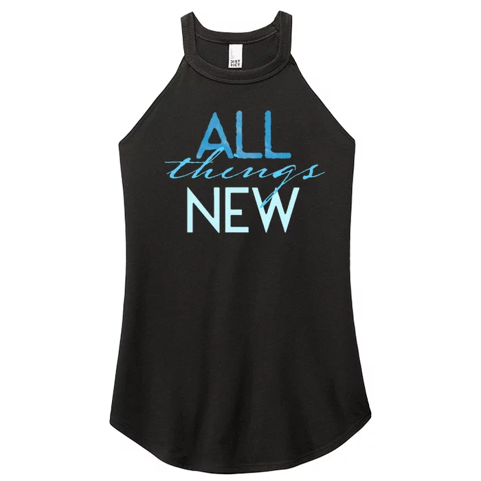 All Things New Baptism Women’s Perfect Tri Rocker Tank