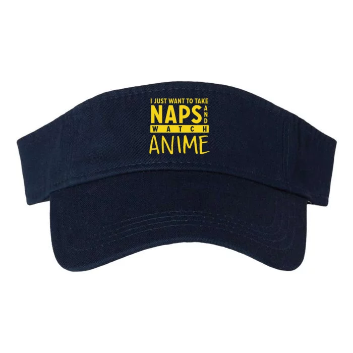 Anime Take Naps Watch Anime Valucap Bio-Washed Visor