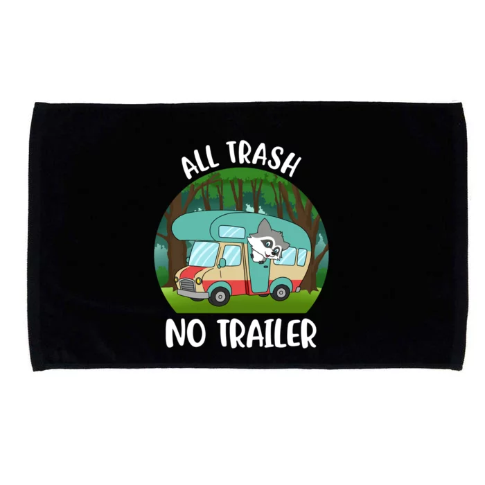 All Trash No Trailer Meaningful Gift Microfiber Hand Towel