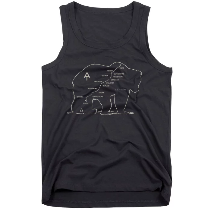 Appalachian Trail National Park Established 1921 1937 Tank Top