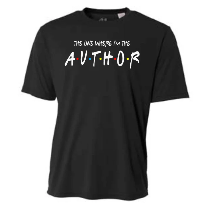 Author The One Where IM The Author Gift For Friend Cooling Performance Crew T-Shirt